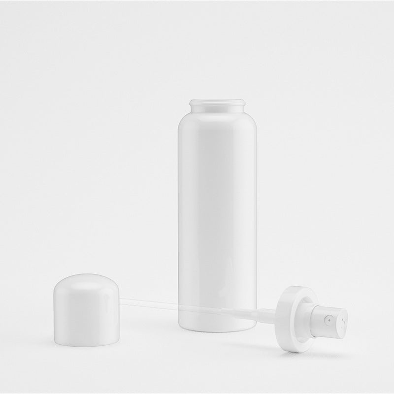 150ml pet snap cap spray bottle, sunscreen spray bottle, cosmetic packaging material, 180ml in stock, factory direct