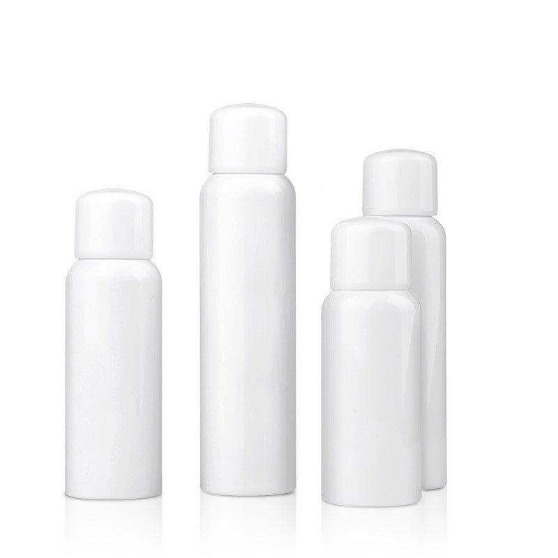 150ml pet snap cap spray bottle, sunscreen spray bottle, cosmetic packaging material, 180ml in stock, factory direct