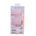 Air hot handle nylon hair roll pear head bangs hair tail roll plastic hair roll self-adhesive nylon hair roll hollow roll
