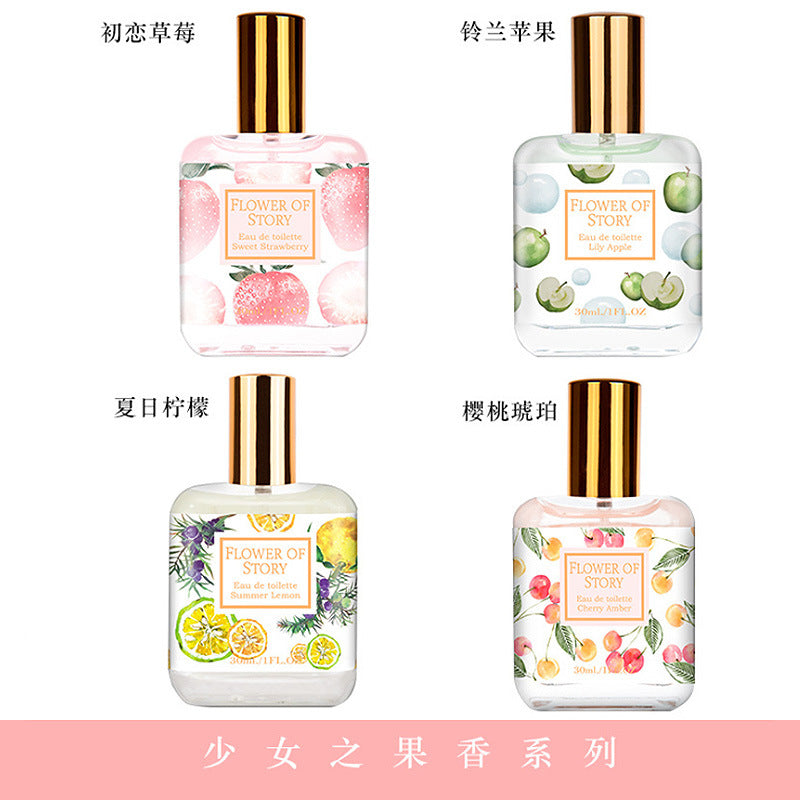 Unicorn perfume in stock new arrival popular perfume women's body spray fresh osmanthus light fragrance 30ml wholesale