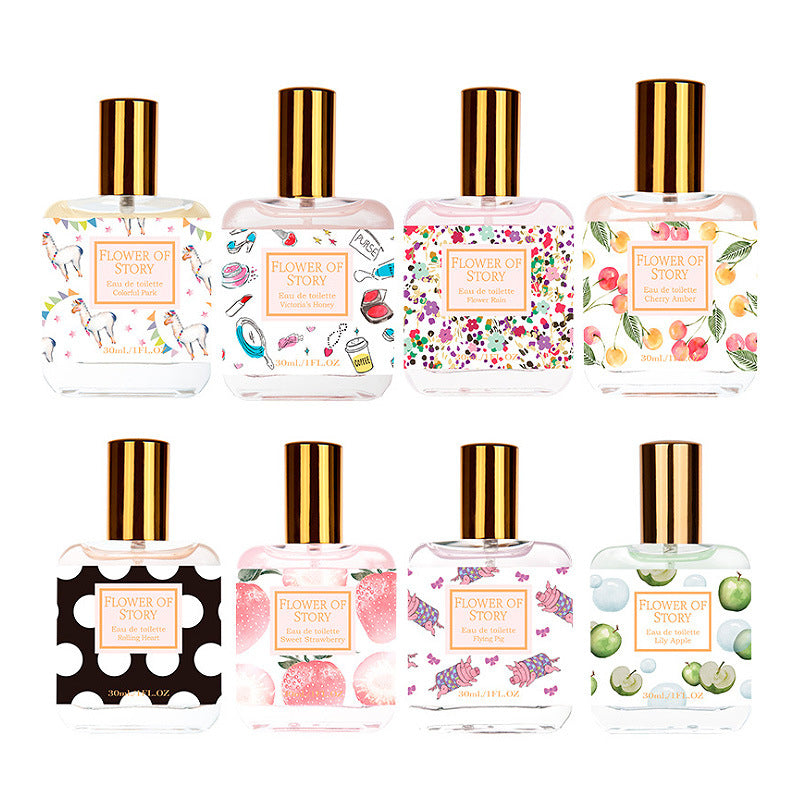 Unicorn perfume in stock new arrival popular perfume women's body spray fresh osmanthus light fragrance 30ml wholesale