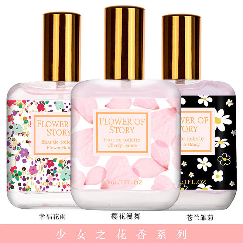 Unicorn perfume in stock new arrival popular perfume women's body spray fresh osmanthus light fragrance 30ml wholesale