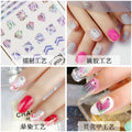 Uv semi-cured nail stickers, light therapy semi-baked nail stickers, pure desire style korean gel manicure stickers, personalized wholesale
