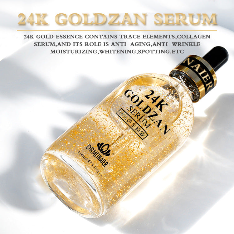supply of 24k gold peptide concentrated liquid essence (100ml) for amazon foreign trade export