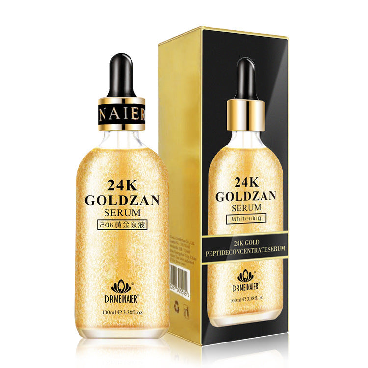 supply of 24k gold peptide concentrated liquid essence (100ml) for amazon foreign trade export