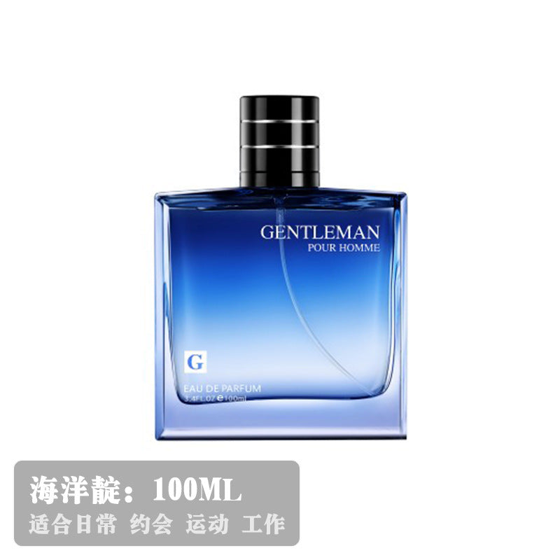 H aishixuandai charming gentleman men's perfume long-lasting light fragrance cologne perfume spray domestic product gift box wholesale