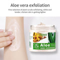 aloe vera exfoliating scrub - face & body, moisturizing, smoothing, cleansing, exfoliating bath salts, skincare 500g
