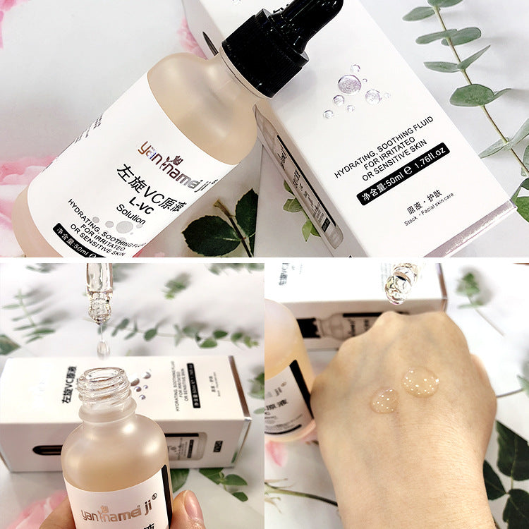 l-vc original solution brightens skin tone, hydrates and moisturizes vitamin c facial essence, wholesale manufacturer
