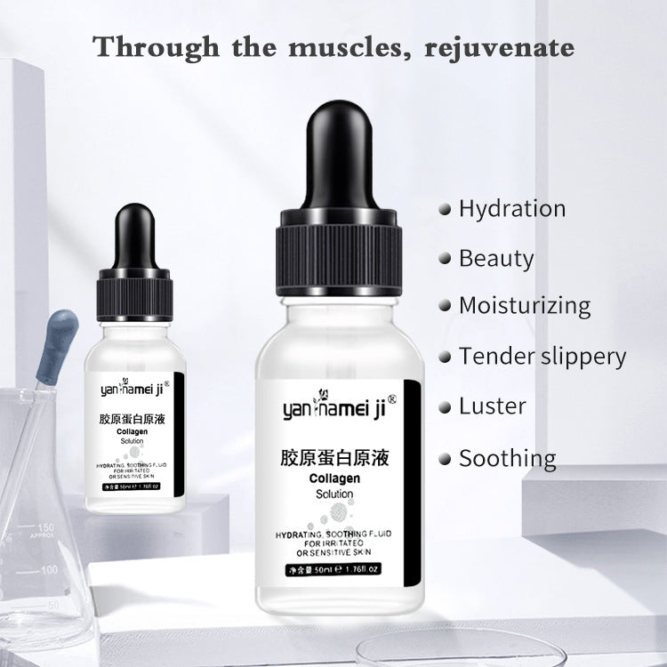 collagen facial serum - soothing, brightening, hydrating, firming, anti-wrinkle serum - hot selling essence - wholesale for export