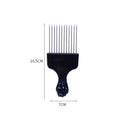 Fist long steel needle comb hairdressing styling hair cutting dyeing metal stainless steel insert comb oil head comb cross-border wholesale
