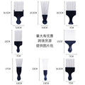 Fist long steel needle comb hairdressing styling hair cutting dyeing metal stainless steel insert comb oil head comb cross-border wholesale