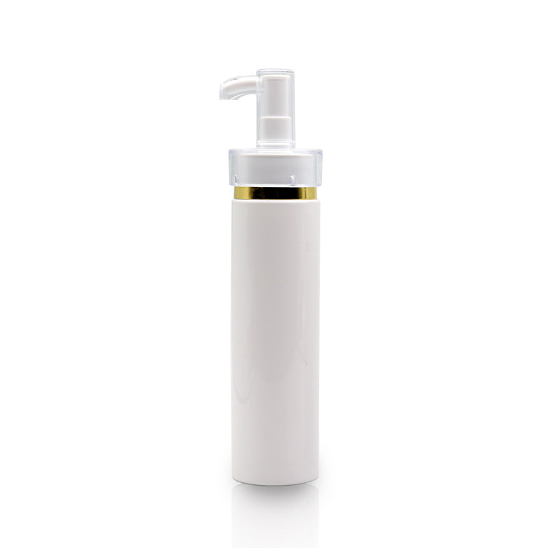 Ready-to-ship pet plastic pump bottles, available in 100ml, 120ml, and 150ml sizes. perfect for dispensing lotions, serums, and other cosmetic products