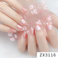 Zhengxiang diamond nail art japanese and korean nail art stickers 3d french nail art stickers full stickers finished cross-border waterproof nail stickers amazon
