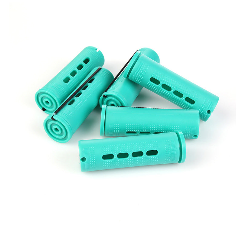 multi-size hair roll with cover american cold perm rod curling iron perm tool plastic curling barrel wholesale
