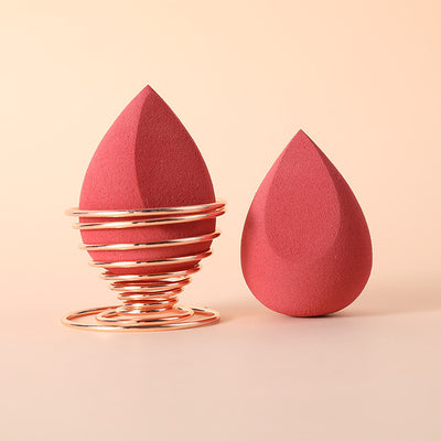 Beauty sponge holder - metal stand, spring sponge rack, electroplated rose gold stand, thickened spring stand, drying rack
