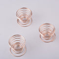 Beauty sponge holder - metal stand, spring sponge rack, electroplated rose gold stand, thickened spring stand, drying rack