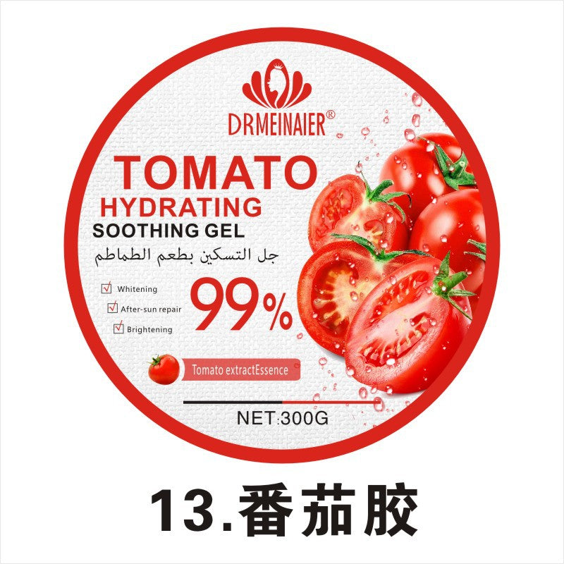 Factory direct 300g hydrating aloe vera gel moisturizing sleeping mask repair gel - hot selling cross-border export wholesale