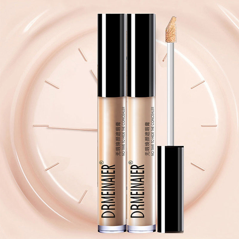 flawless rejuvenating concealer, nude makeup, covering acne marks, makeup primer, contouring stick, moisturizing, long-lasting isolation powder bottom liquid