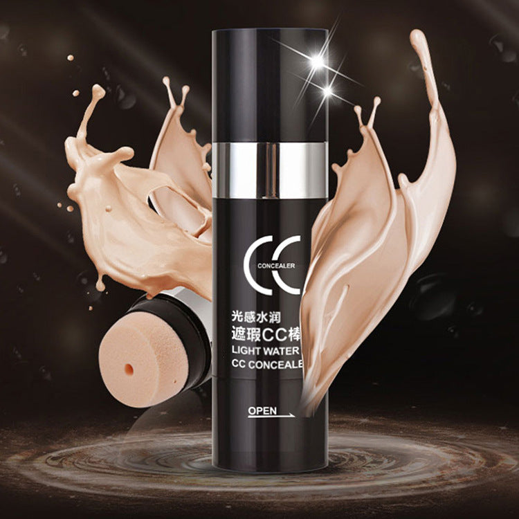 light-sensitive concealer cc stick moisturizing and brightening skin color popular lazy person's same style makeup air cushion cc cream genuine direct sales