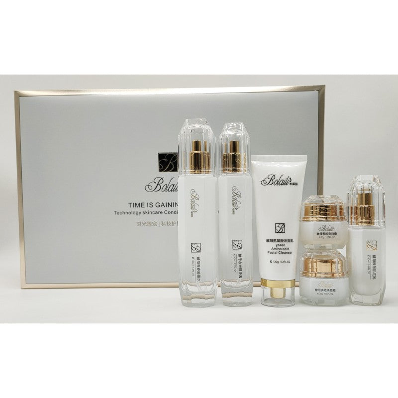 belair yeast lady cream rejuvenating six-piece box hydrating, moisturizing, concealer and skin care product set