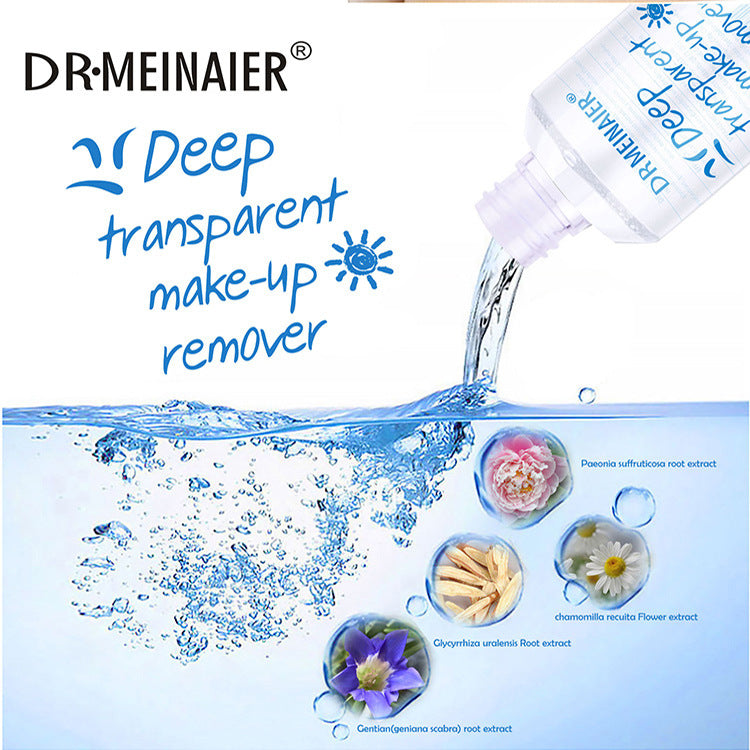 deep cleansing makeup remover 250ml makeup remover for face, eyes and lips makeup remover cosmetics foreign trade wholesale