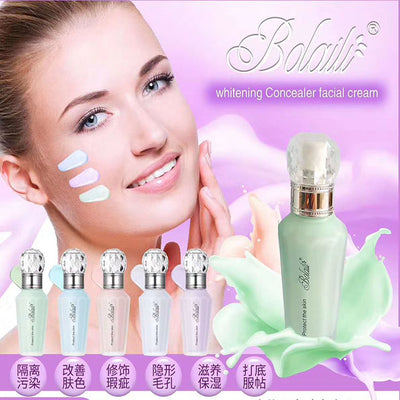 crystal diamond silk protective cream hydrating, moisturizing and brightening three-in-one makeup cream concealer moisturizing lazy cream