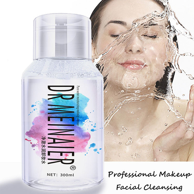 foreign trade makeup remover 300ml makeup remover facial cleansing makeup remover liquid press head manufacturer wholesale supply