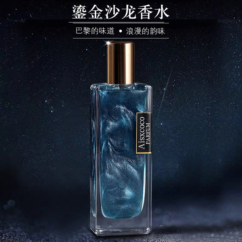 New quicksand perfume - aishixuan dai gold sand long-lasting fragrance, popular influencer style women's perfume, wholesale from manufacturer