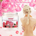 ready-to-ship ice cream scrub for body and face. exfoliates, cleanses, moisturizes, and softens skin. targets keratosis pilaris (chicken skin). creamy skincare