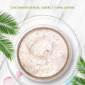 Exfoliating and moisturizing facial scrub, pore refining, chicken skin treatment, full body cucumber scrub - wholesale for export