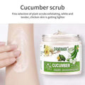 Exfoliating and moisturizing facial scrub, pore refining, chicken skin treatment, full body cucumber scrub - wholesale for export