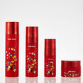 New direct round cosmetic glass bottle set packaging material lotion essence glass bottle 50g skin care cream dispensing bottle