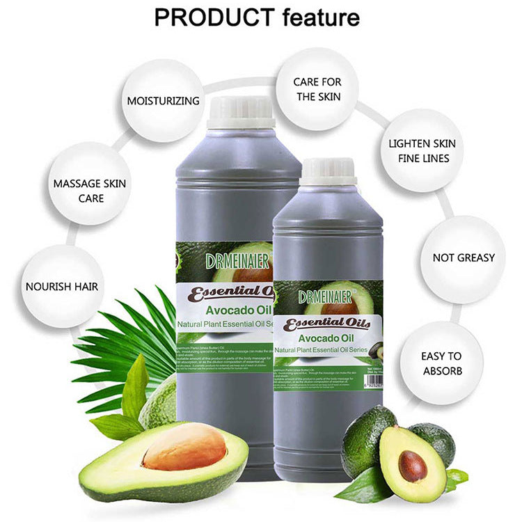 menair plant comfy basics oil avocado essential oil brightening and nourishing body massage oil open back oil export batch