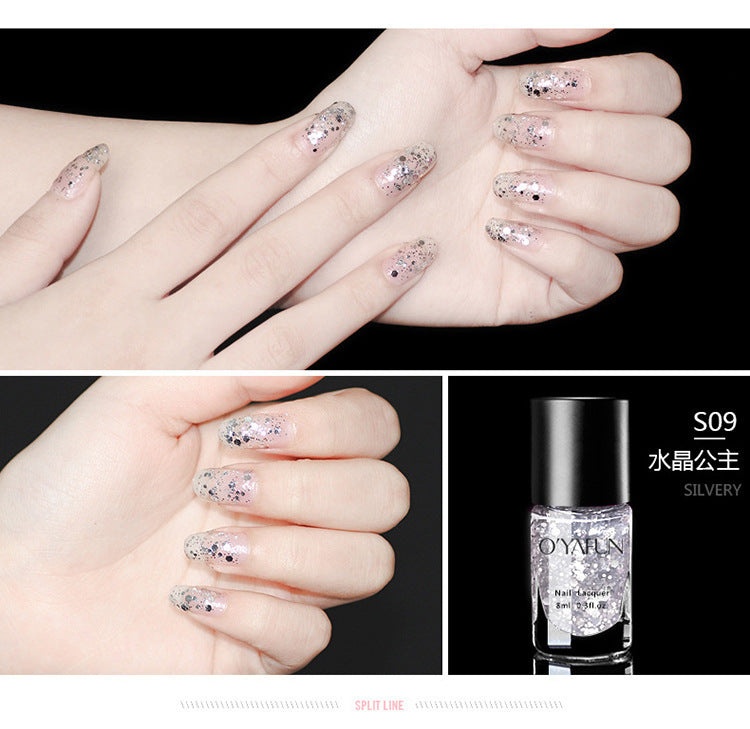 Ouyafei 41-color peel-off nail polish - water-based, peelable, no-bake, quick-drying, long-lasting nail polish gel - wholesale