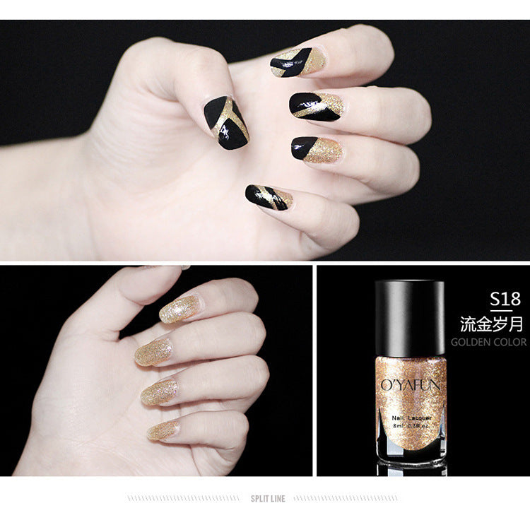 Ouyafei 41-color peel-off nail polish - water-based, peelable, no-bake, quick-drying, long-lasting nail polish gel - wholesale