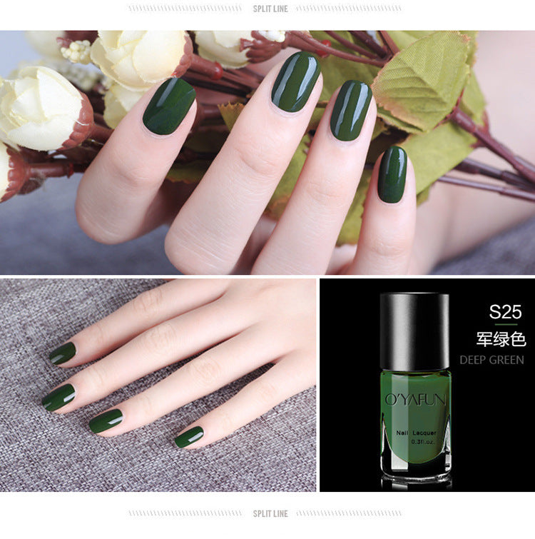 Ouyafei 41-color peel-off nail polish - water-based, peelable, no-bake, quick-drying, long-lasting nail polish gel - wholesale