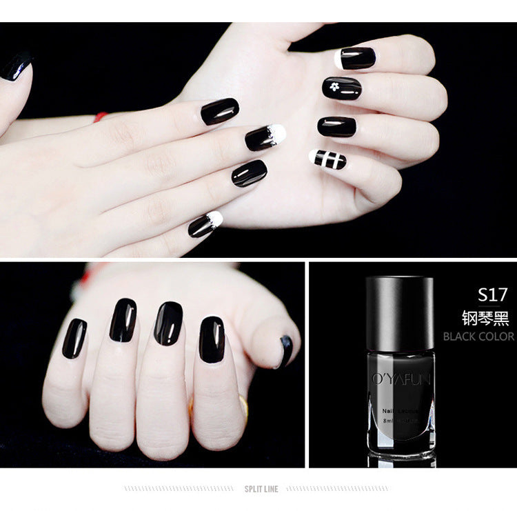 Ouyafei 41-color peel-off nail polish - water-based, peelable, no-bake, quick-drying, long-lasting nail polish gel - wholesale