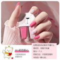 Live douyin popular nail polish set japanese style no-bake nail polish set sequin long-lasting twin nail polish