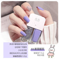 Live douyin popular nail polish set japanese style no-bake nail polish set sequin long-lasting twin nail polish