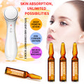 hyaluronic acid small ampoule original solution with facial massager 14-piece set hydrating and moisturizing hospital skin care