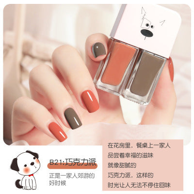 Twin nail polish new arrival japanese style no-bake quick-drying best selling manicure bottom oil seal long-lasting nail polish suit