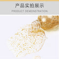 24k gold essence 500ml - hydrating, moisturizing, nourishing, firming, brightening skin - gold flake serum - professional salon grade