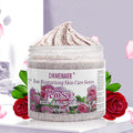 Rose milk cleansing exfoliating coffee scrub for chicken skin, dead skin removal, full body scrub - cross-border exclusive