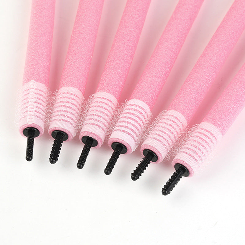 Composite pearl cotton curling iron, hair styling tool, sponge stick, diy styling tool, hair salon equipment, direct supply from the manufacturer