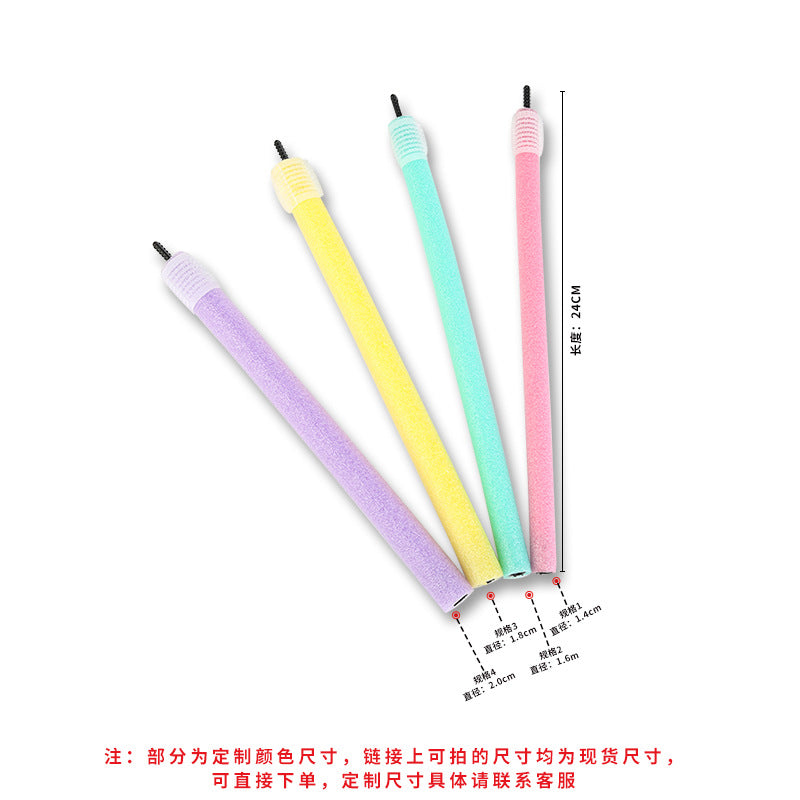 Composite pearl cotton curling iron, hair styling tool, sponge stick, diy styling tool, hair salon equipment, direct supply from the manufacturer