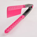 Straightening and styling comb two-in-one 90% off stacked comb hairdressing salon hair salon tools dense tooth comb wholesale