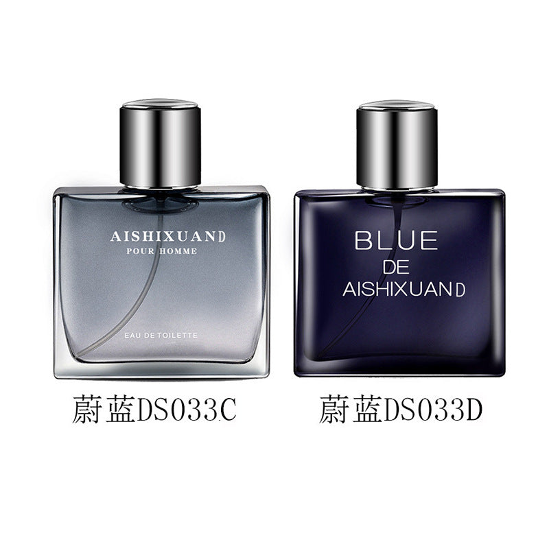 Aishixuandai cologne blue men's perfume men's cologne spray ocean perfume fragrance manufacturer wholesale