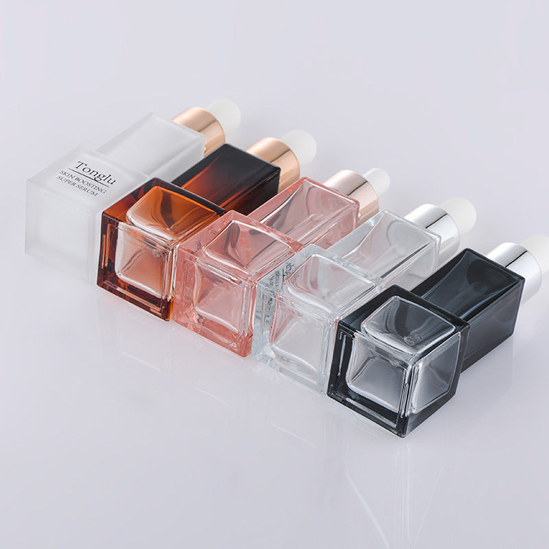 Factory direct: 30ml dropper bottles for serum, essence, foundation, lotion, perfume, and cosmetic packaging