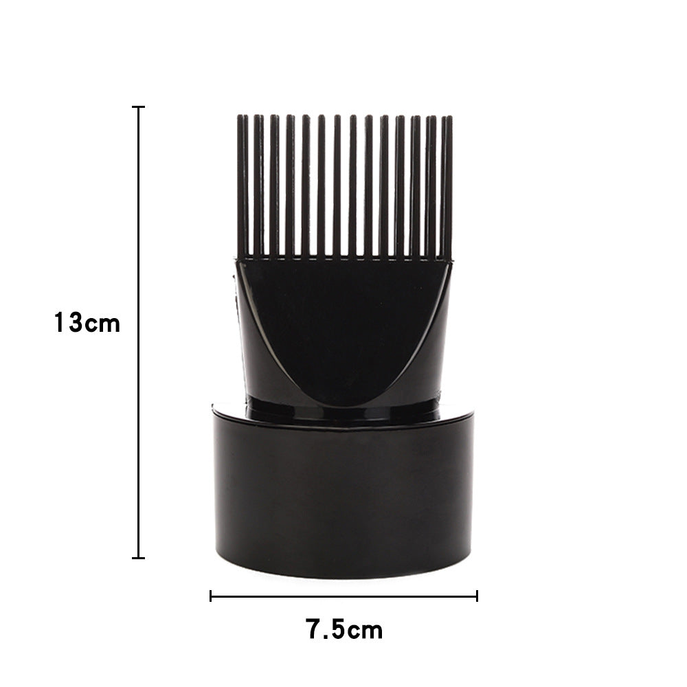Hair dryer diffuser attachment - curling wand & styling nozzle