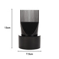 Hair dryer diffuser attachment - curling wand & styling nozzle